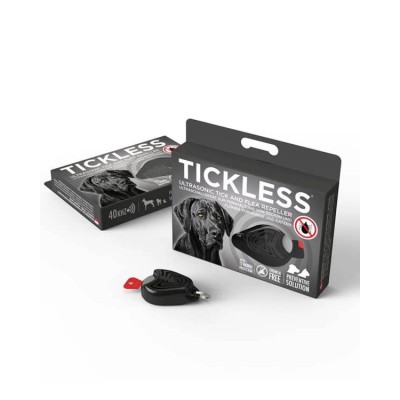 Tickless Ultrasonic Flea, Lice & Tick Control Repeller Black